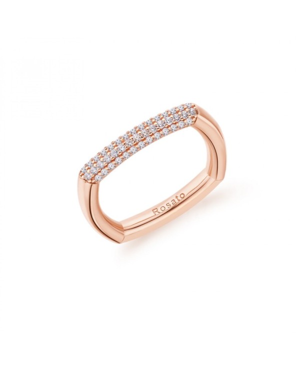 Rosato - Anello quadrato RZBI32