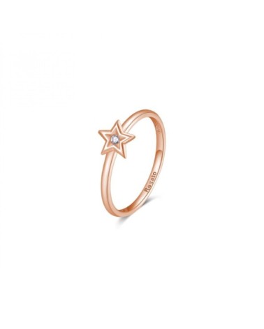 Rosato - Anello stella RZA028