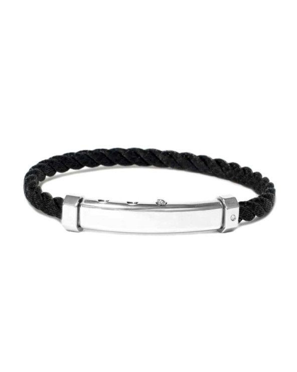 Borsari - Bracciale Corda con diamante br-corda06