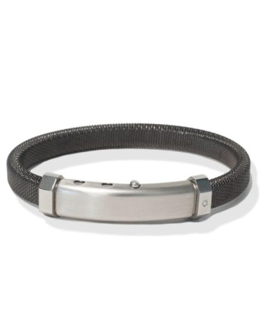 Borsari - Bracciale Corda con diamante brstau23