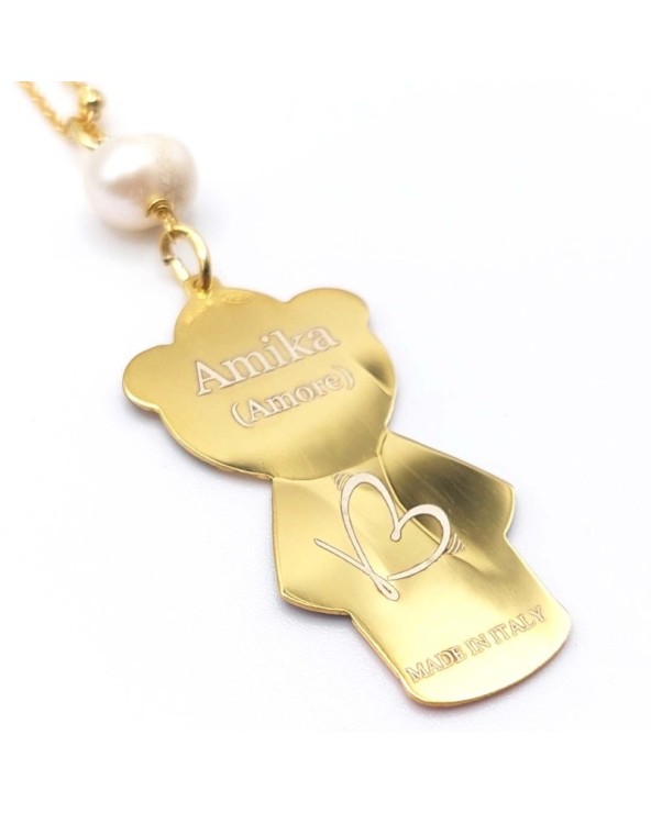 LeBD'or - Collana Kokeshi Amika "Amore"