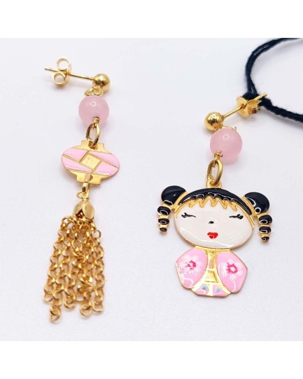 LeBD'or - Orecchini Kokeshi Hiromi "Generosa"