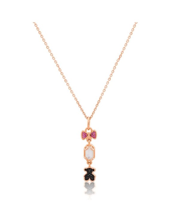Tous - Collana in argento rosa