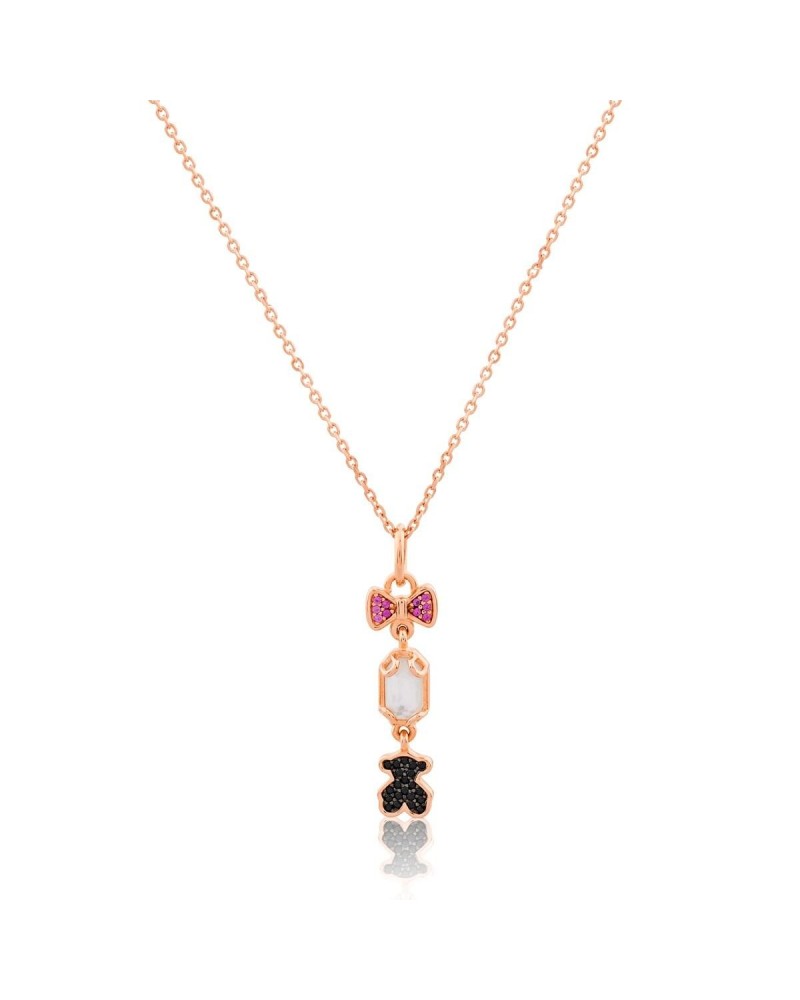 Tous - Collana in argento rosa