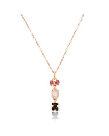 Tous - Collana in argento rosa