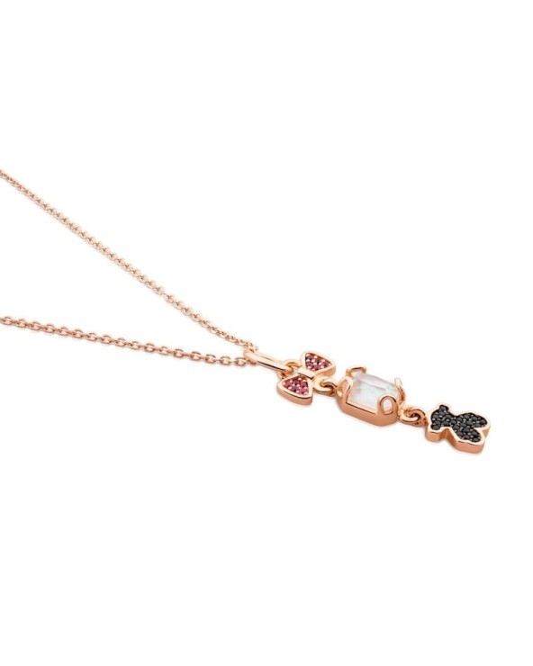 Tous - Collana in argento rosa