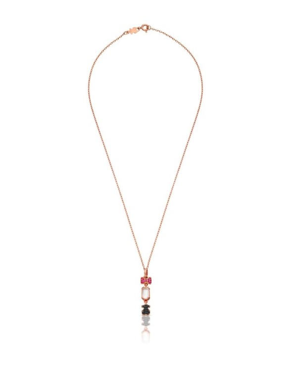 Tous - Collana in argento rosa