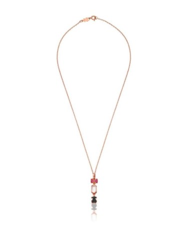 Tous - Collana in argento rosa