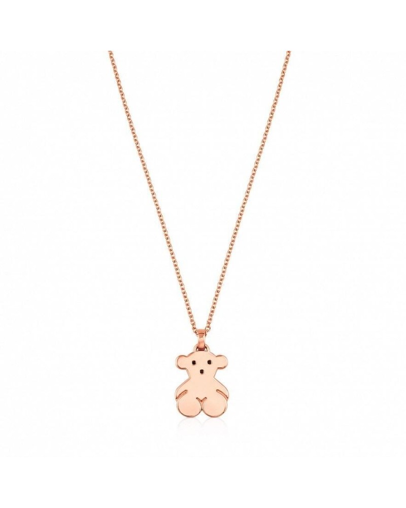 Tous - Collana in argento rosa con orso