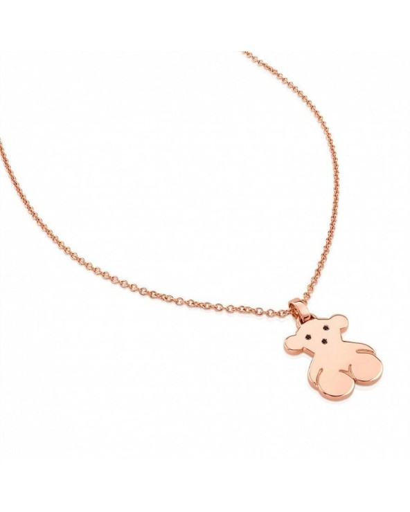 Tous - Collana in argento rosa con orso