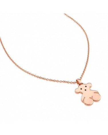 Tous - Collana in argento rosa con orso