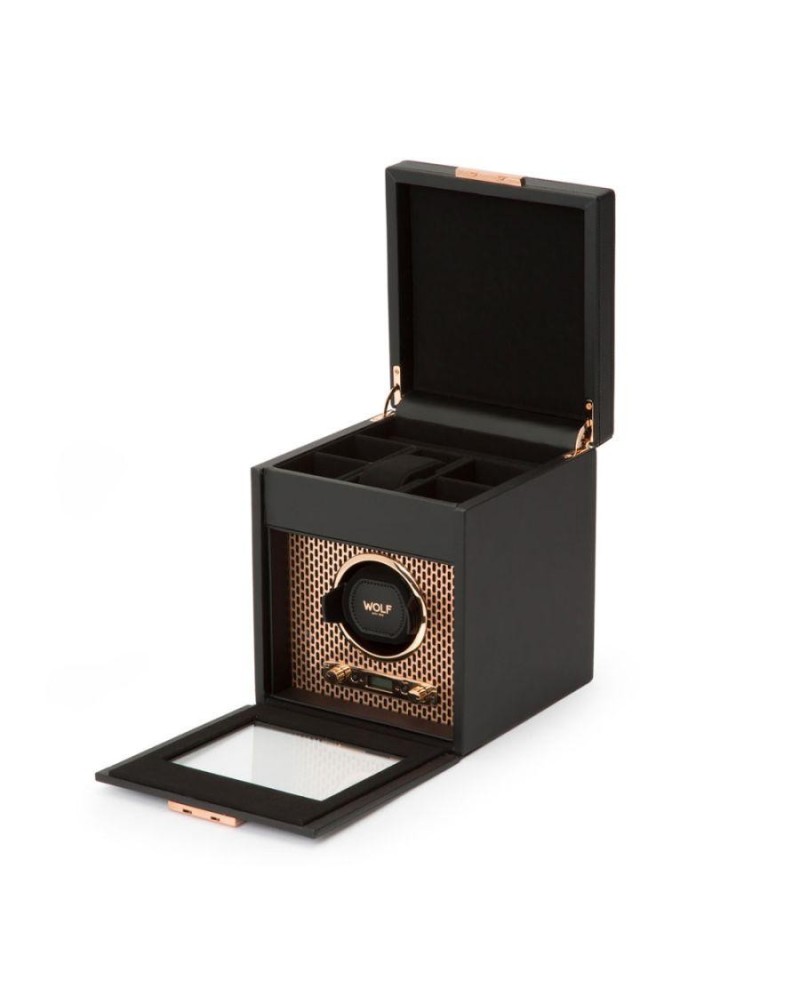 Wolf - Axis Single Watch Winder With Storage