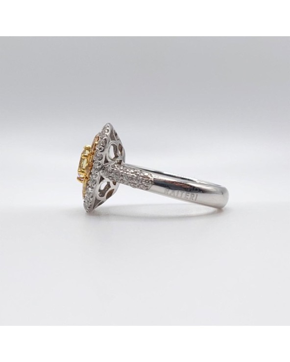 Massimo Raiteri - Anello Diamante Fancy GIA