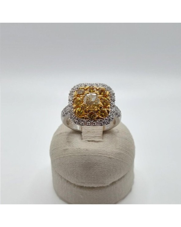 Massimo Raiteri - Anello Diamante Fancy GIA