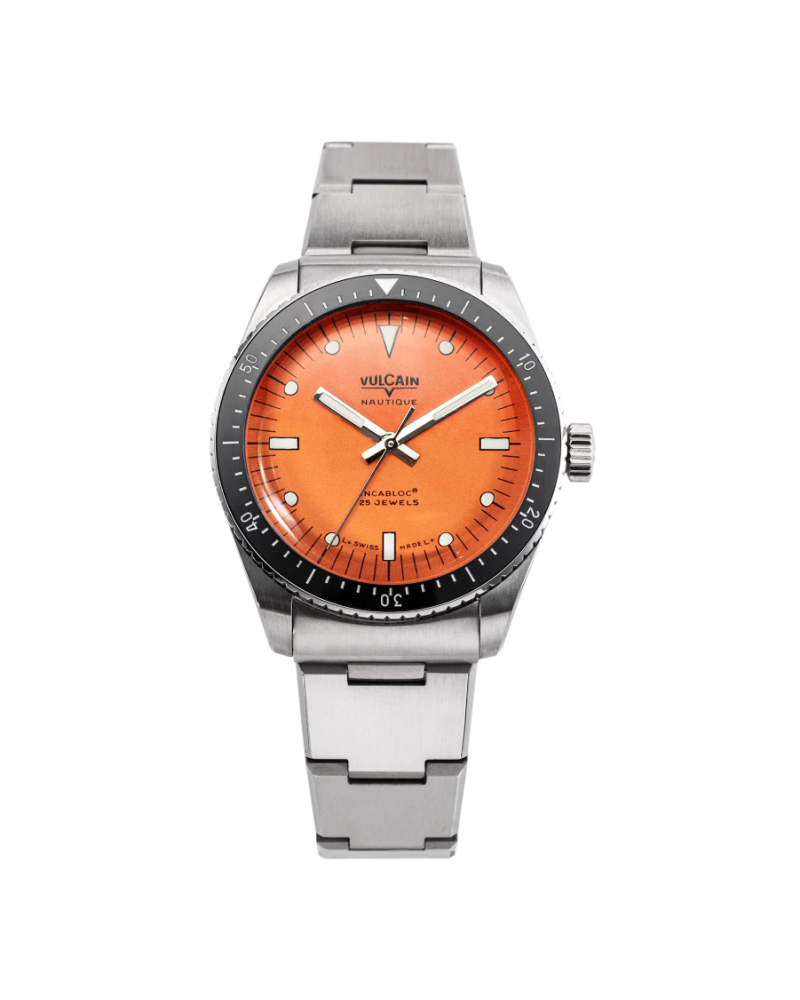 Vulcain - Skindiver Nautique Orange 660170A67.BHM286