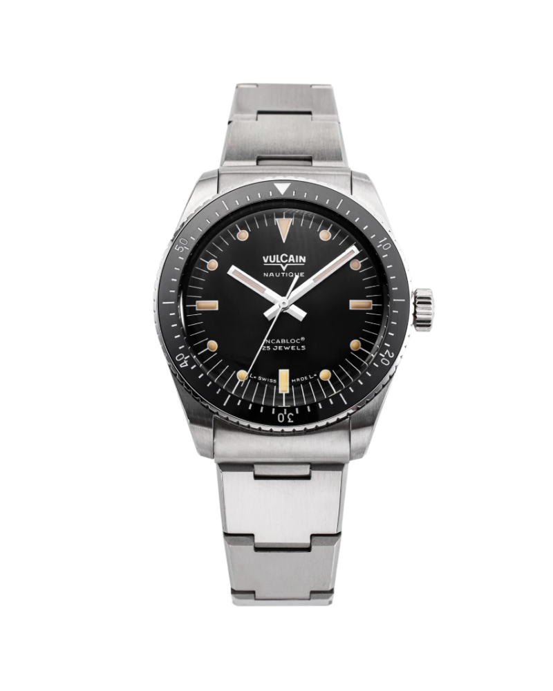 Vulcain - Skindiver Nautique Black 660170A07.BHM286