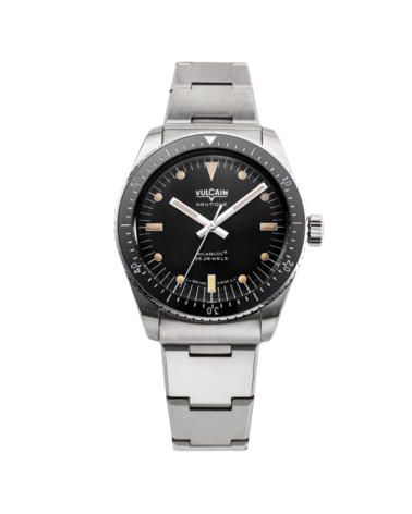 Vulcain - Skindiver Nautique Black 660170A07.BHM286