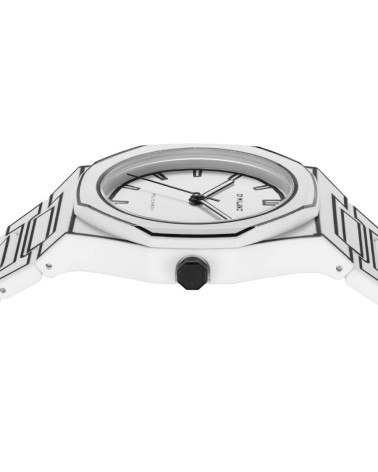 D1 Milano - White Sketch 40.5mm PCBJ34