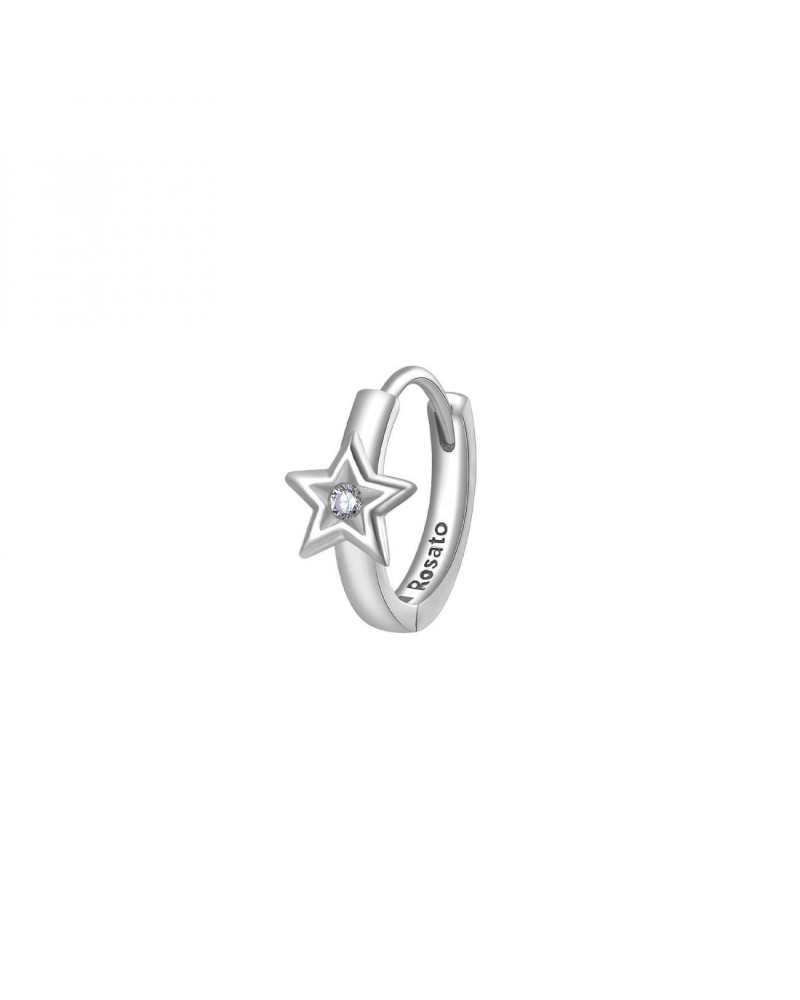 Rosato - Orecchino cerchietto star RZO065R