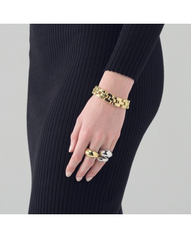 UNOAERRE - Bracciale rigido chicco di riso 6264