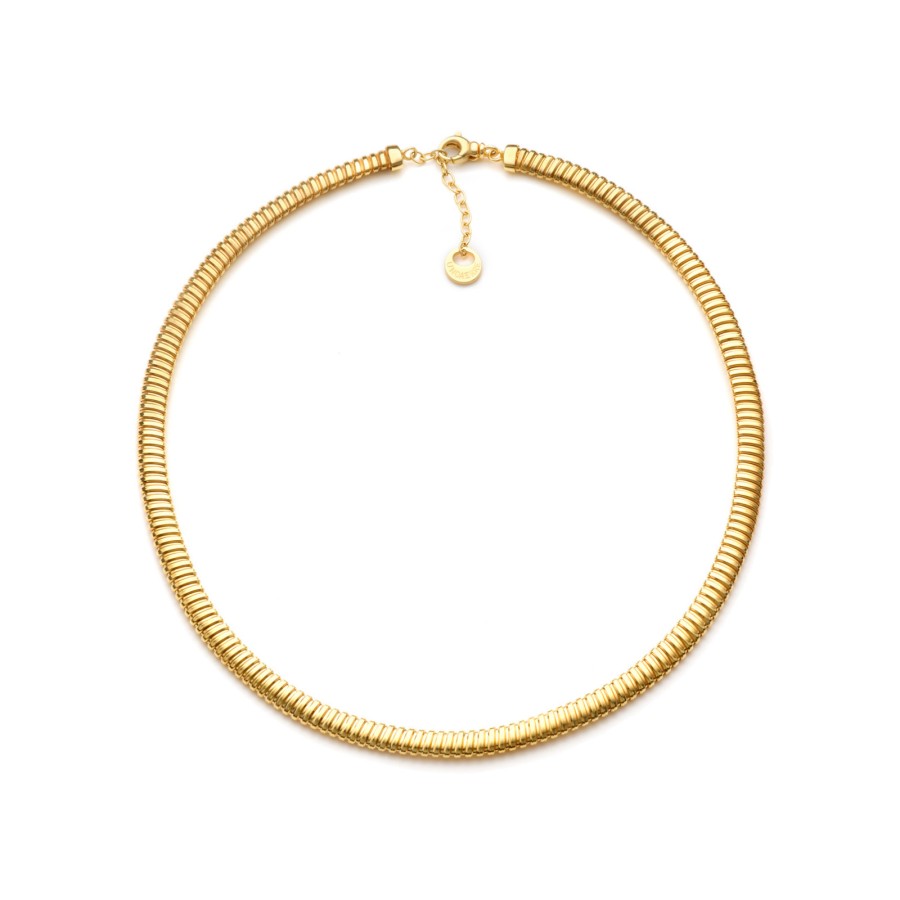 UNOAERRE - Collana tubogas in argento 6494