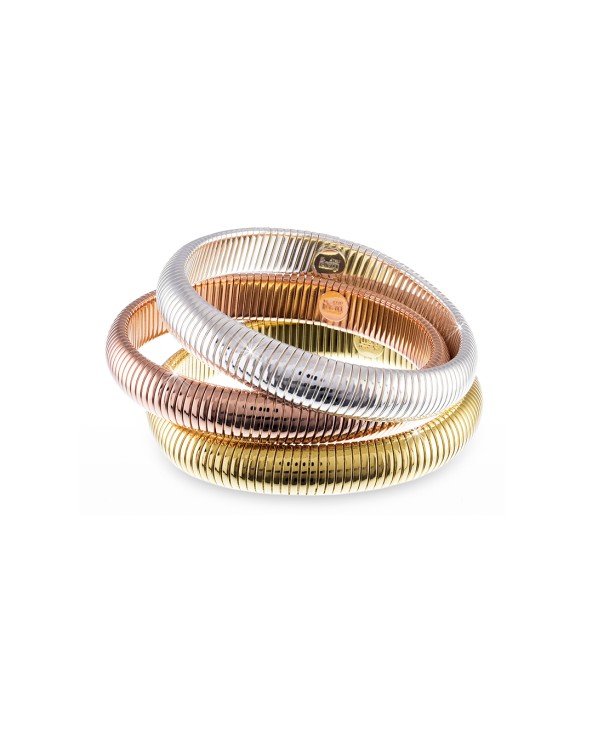 UNOAERRE - Bracciale 3 colori Tubogas 0700