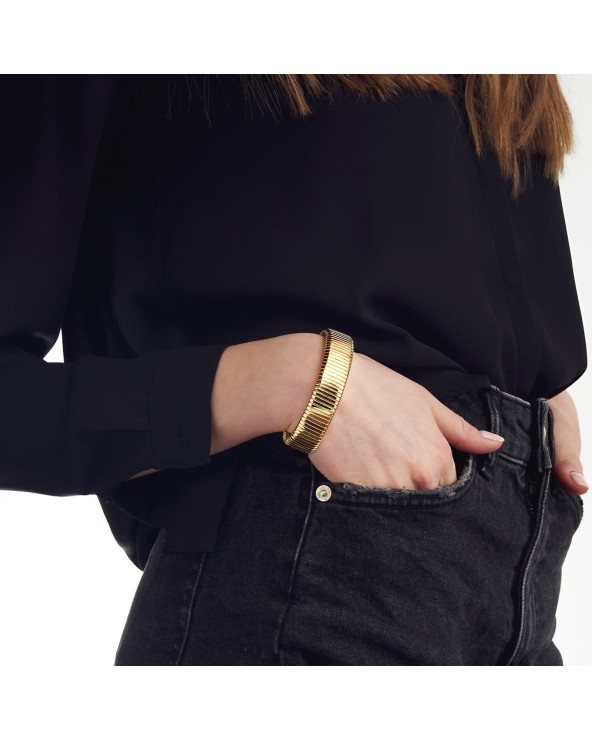 UNOAERRE - Bracciale dorato Tubogas 2052