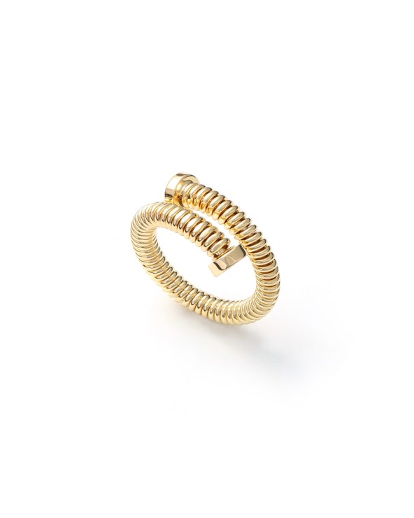 UNOAERRE - Anello Chiodo dorato 2575