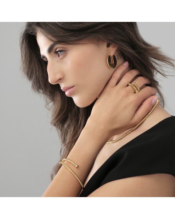 UNOAERRE - Anello Chiodo dorato 2575