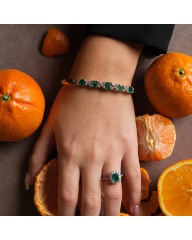 Gioielleria Cerbai - Bracciale Smeraldi
