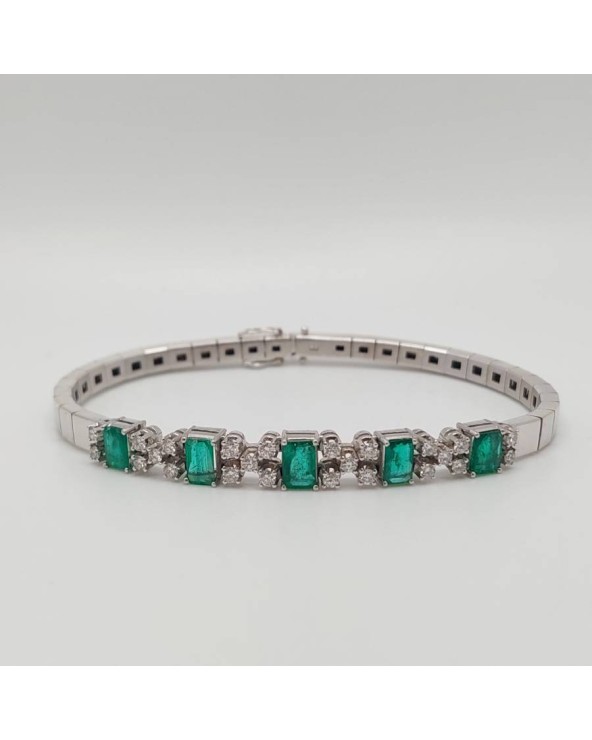 Gioielleria Cerbai - Bracciale Smeraldi