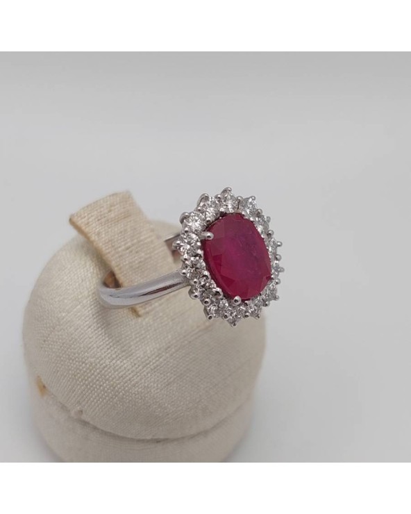 Gioielleria Cerbai - Anello Rubino 2.67ct