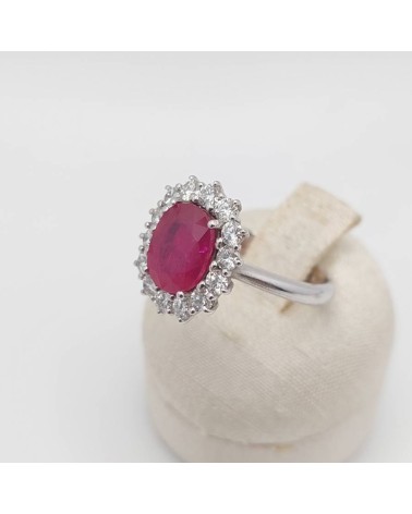 Gioielleria Cerbai - Anello Rubino 2.67ct