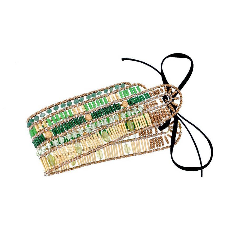 Ziio - Choker Bombay Green