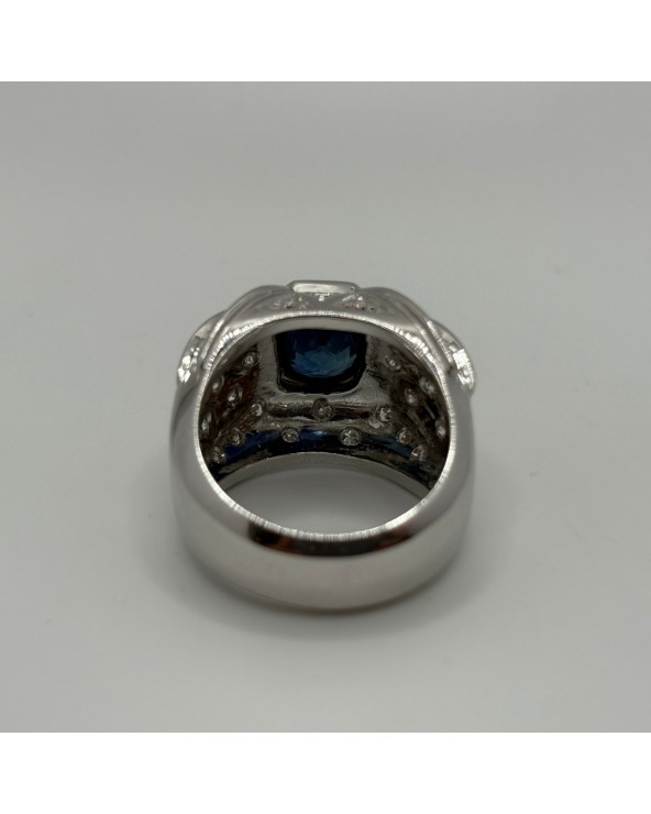Gioielleria Cerbai - Anello a cupola Zaffiro 2.85ct