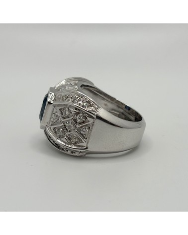 Gioielleria Cerbai - Anello a cupola Zaffiro 2.85ct