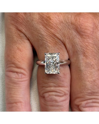 Gioielleria Cerbai - Solitario Smeraldo 4.09ct Lab Grown