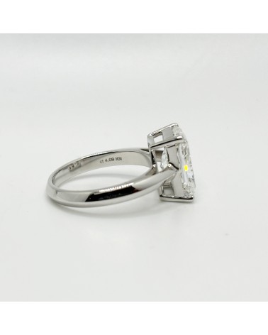 Gioielleria Cerbai - Solitario Smeraldo 4.09ct Lab Grown
