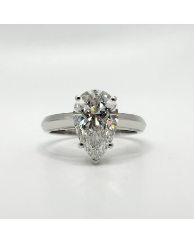 Gioielleria Cerbai - Solitario Goccia 3.01ct Lab Grown
