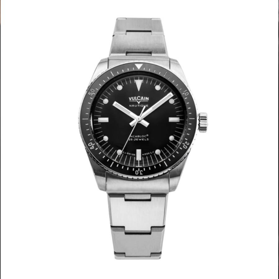 Vulcain - Skindiver Nautique Black 660170B07.BHM286