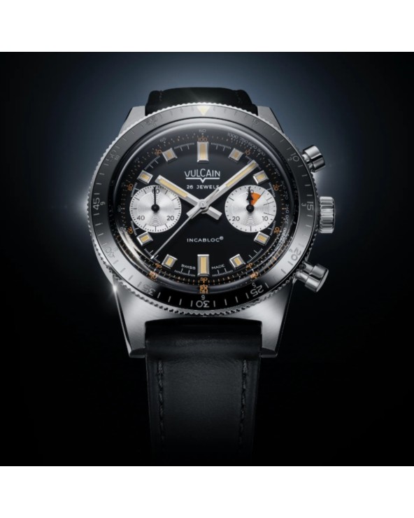 Vulcain - Skindiver Chronograph Black 590176A07.BAC201