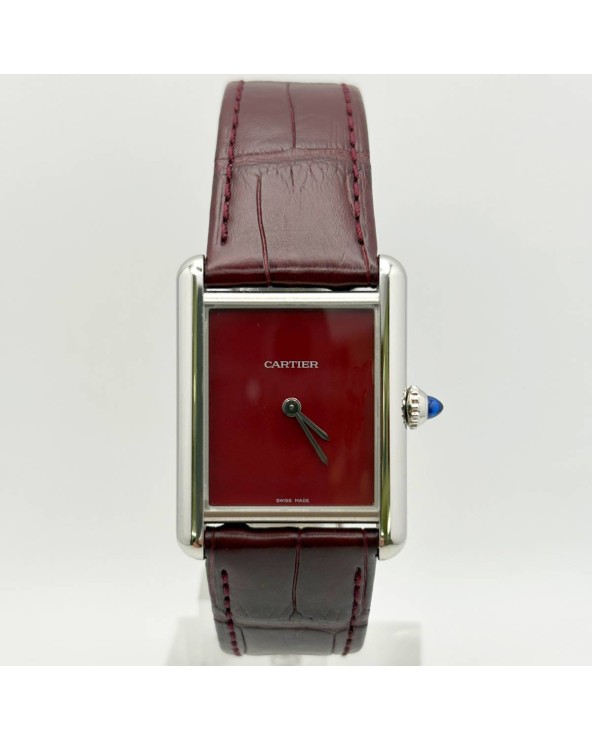 Cartier - Tank Must Burgundy WSTA0054 - 4323