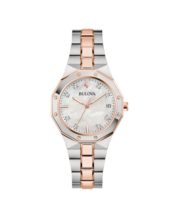 Bulova - Octagon Lady Diamonds 98P235 - Gioielleria Cerbai