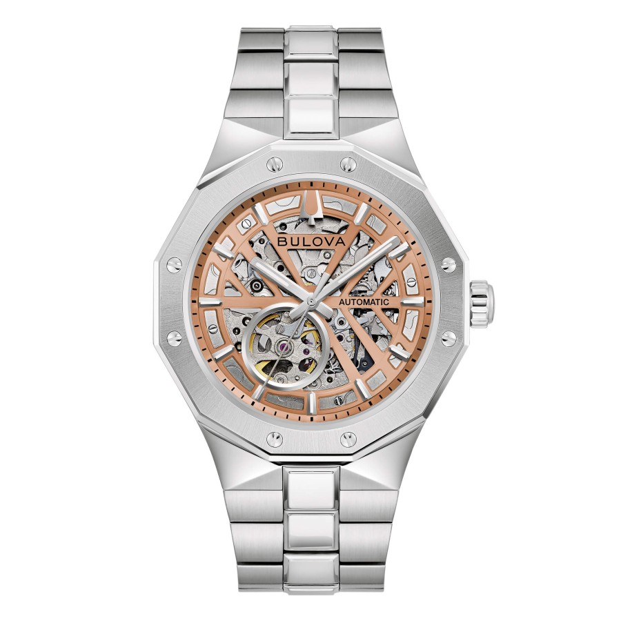 Bulova - Octagon Prestige Automatic 96A351 - Gioielleria Cerbai